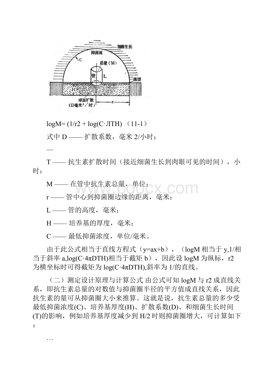 抗生素的生物效价测定法管碟法.docx_第3页