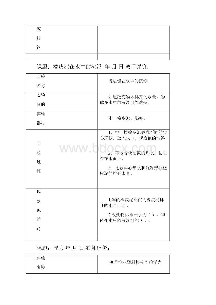 小学五年级下学期科学.docx_第3页