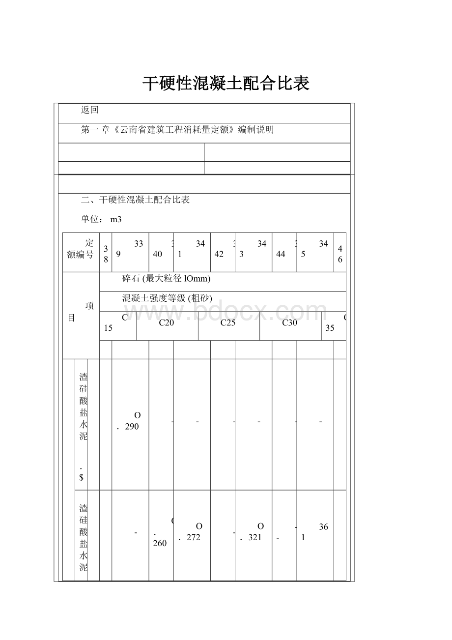 干硬性混凝土配合比表.docx