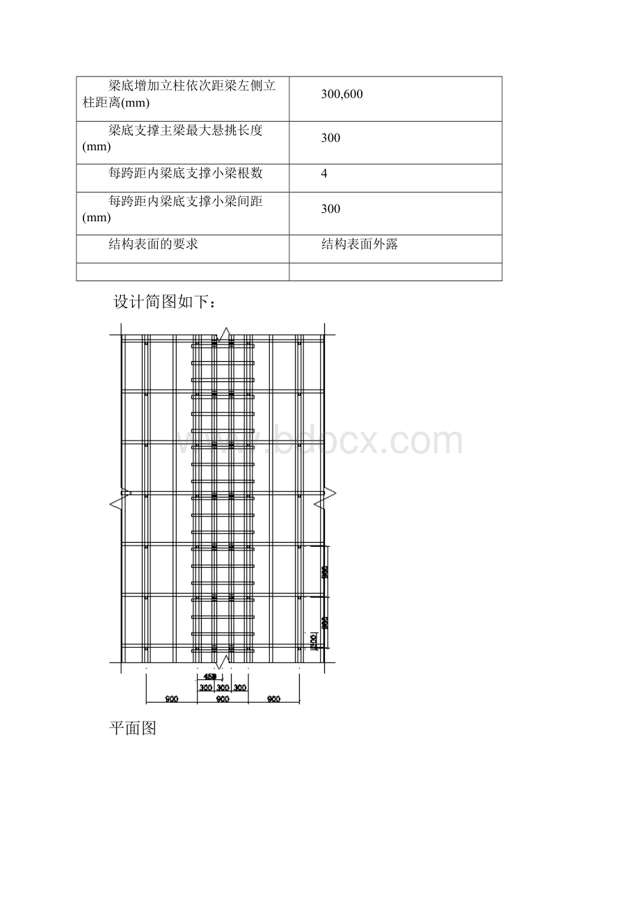 后浇带加固梁支架计算书.docx_第3页