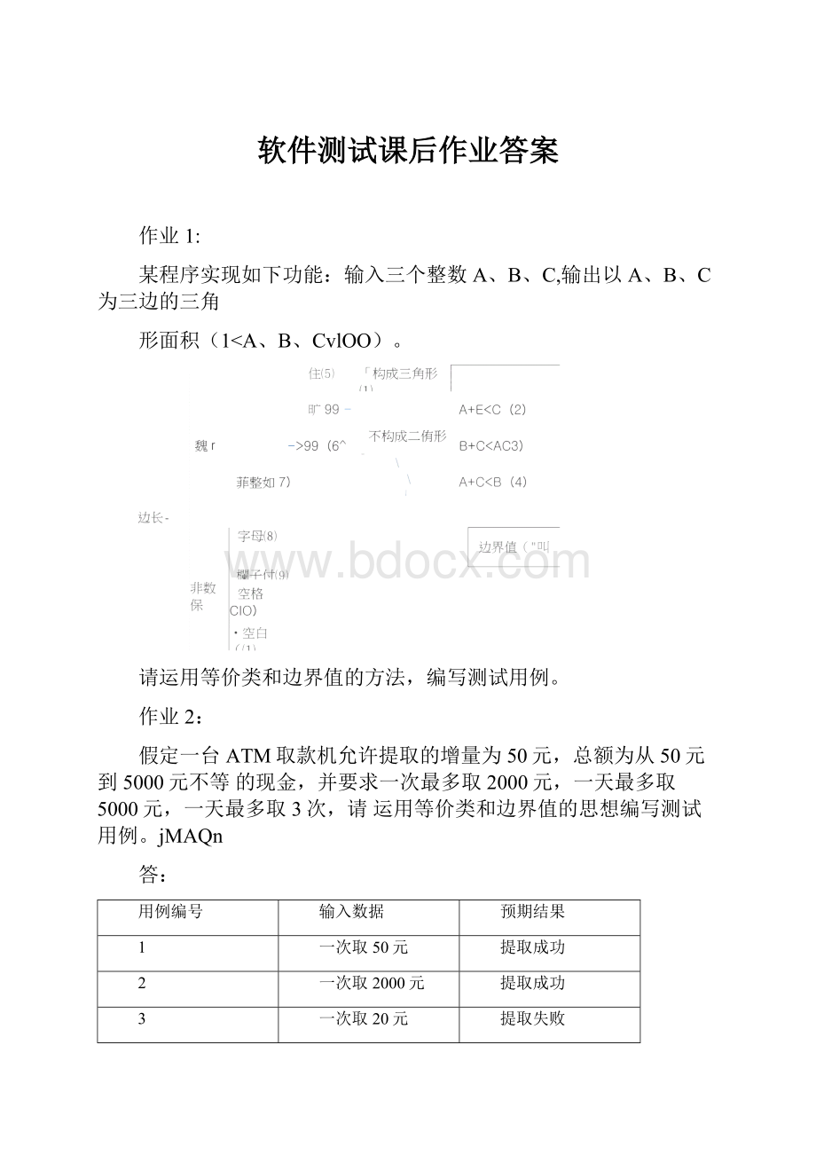 软件测试课后作业答案.docx_第1页