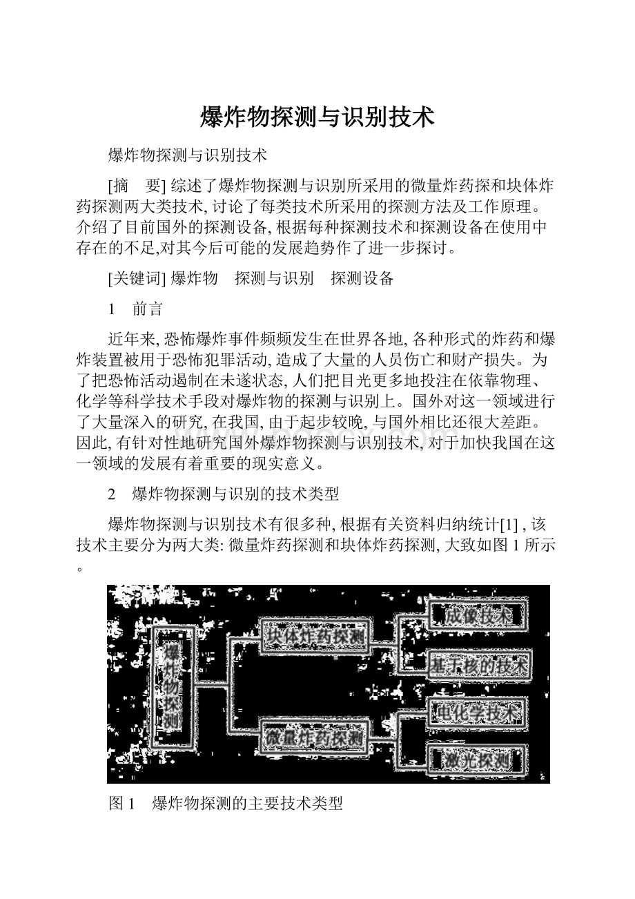 爆炸物探测与识别技术.docx_第1页