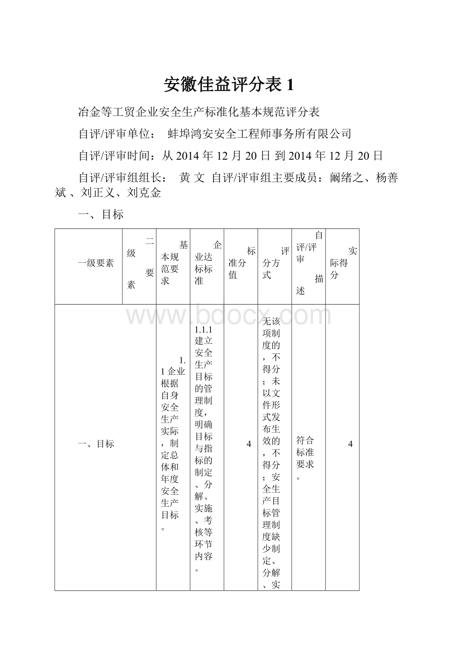 安徽佳益评分表1.docx