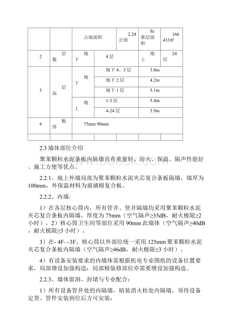 水泥夹芯复合板轻质隔墙施工方案.docx_第3页