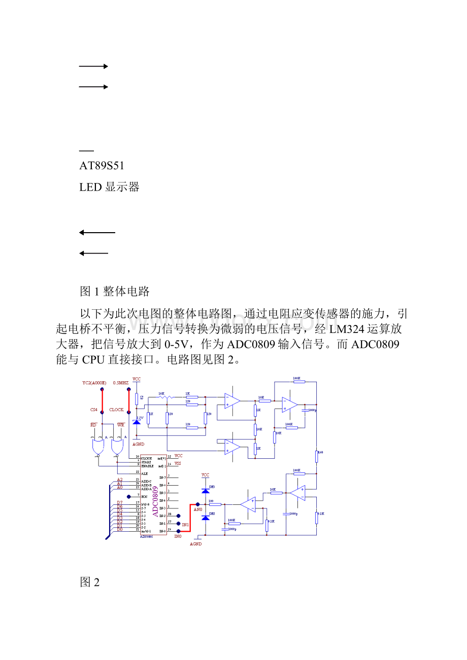 基于AT89S51 单片机的力测量设计.docx_第3页