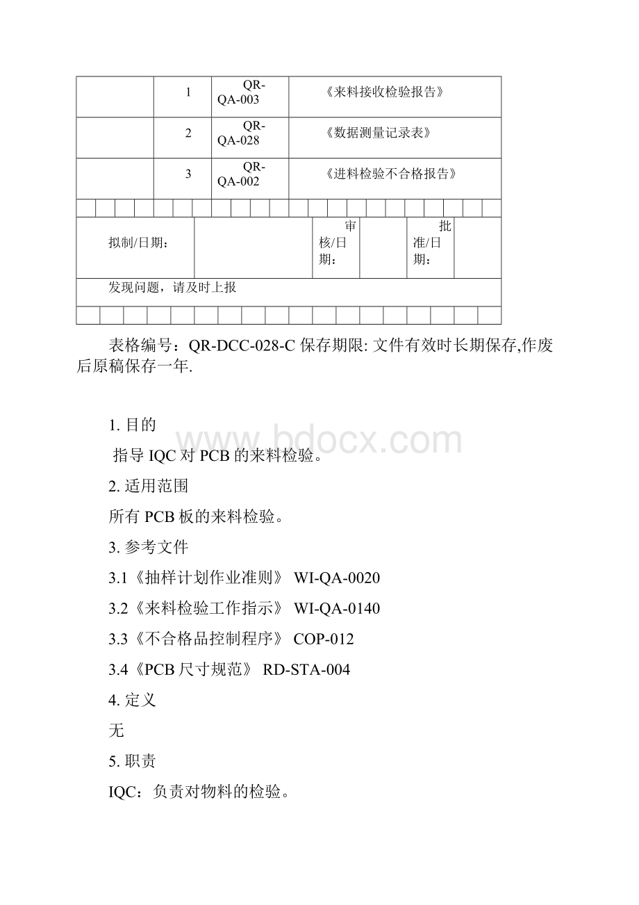 完整word版PCB来料检验标准.docx_第2页