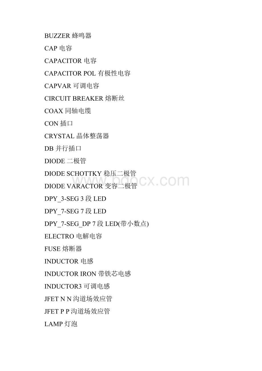 Proteus中英文对照.docx_第2页