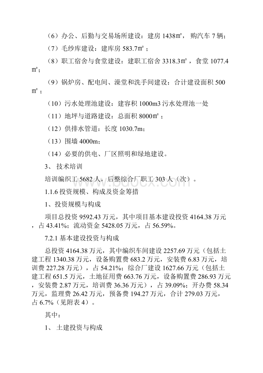 藏毯生产扩建一期工程项目可行性研究报告.docx_第3页