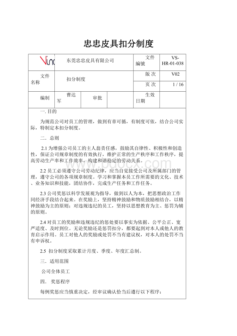 忠忠皮具扣分制度.docx