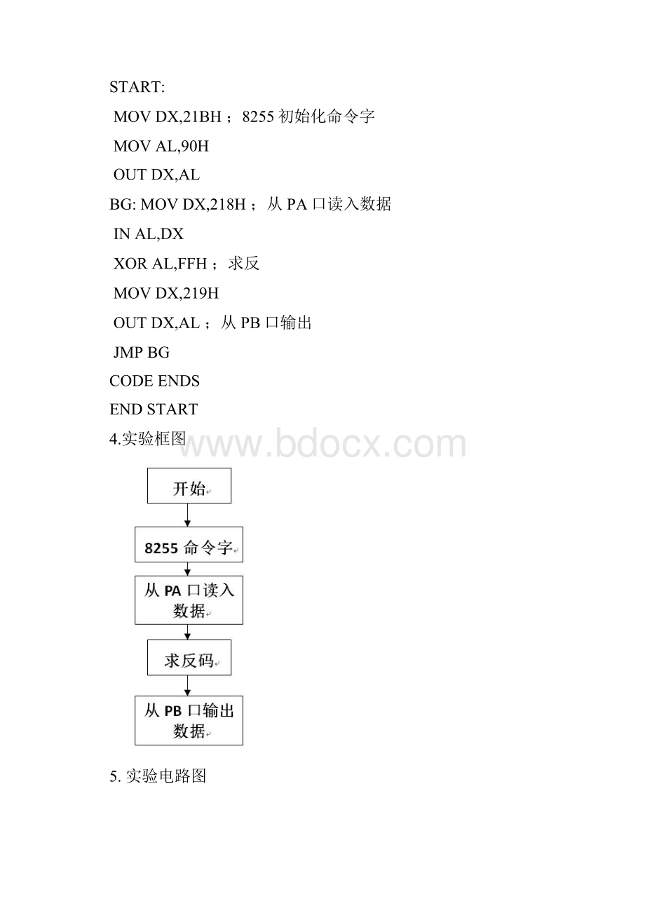 微机原理综合实验报告材料.docx_第2页