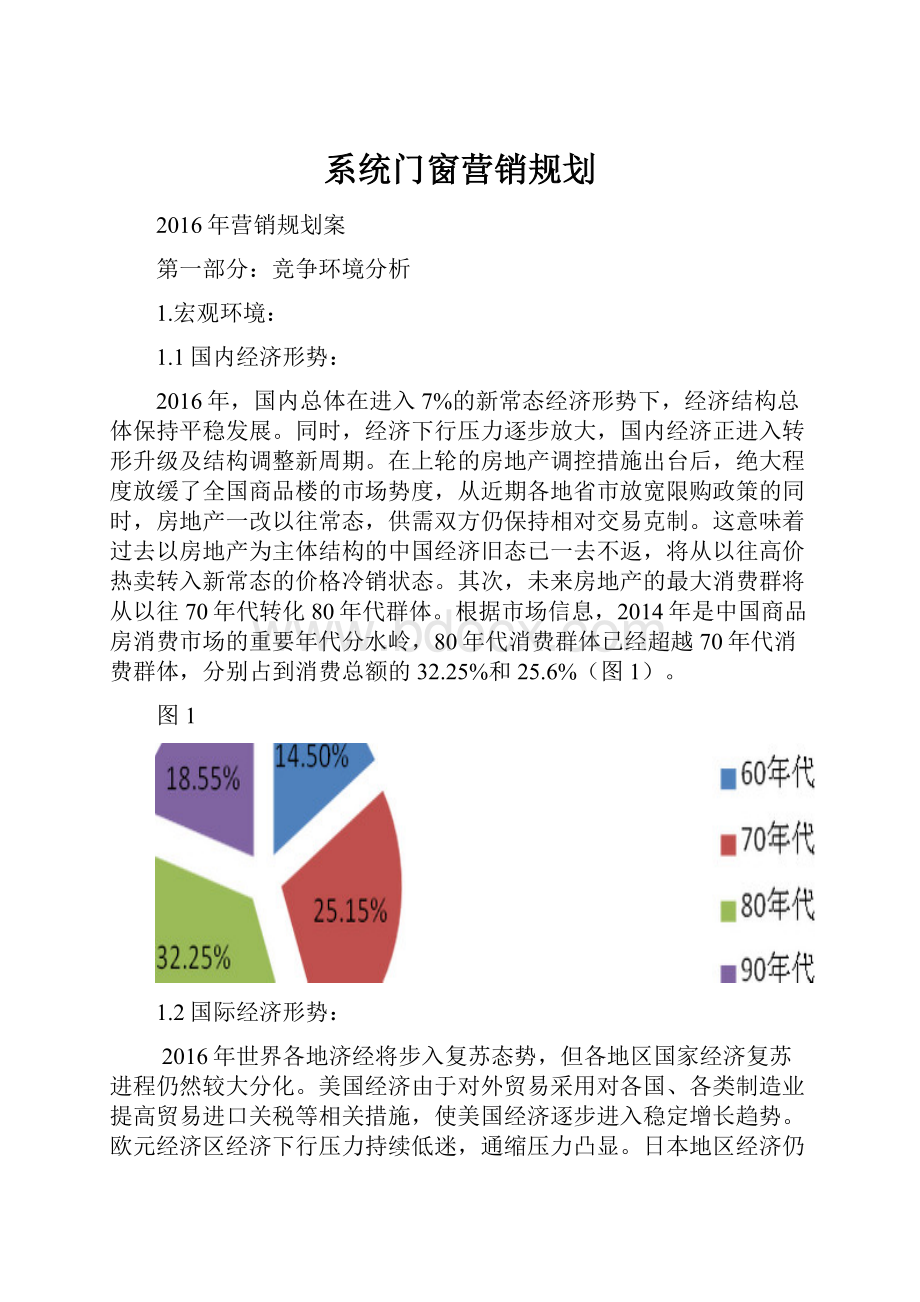 系统门窗营销规划.docx