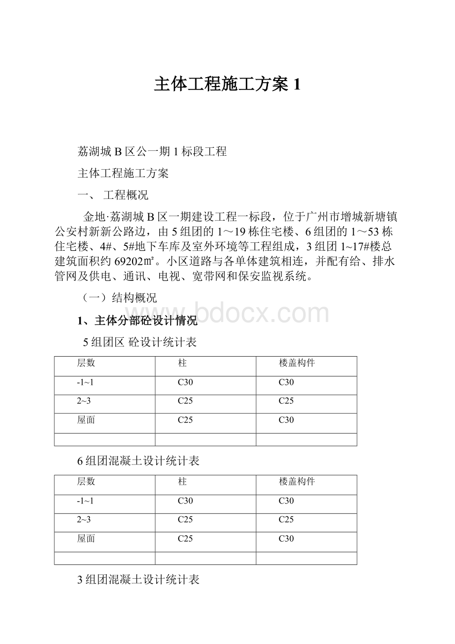 主体工程施工方案1.docx