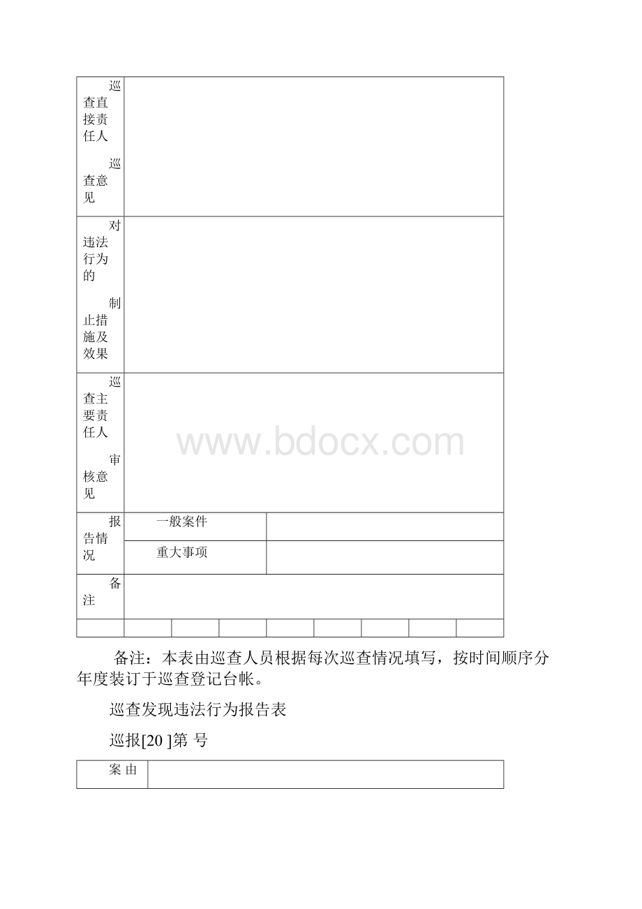 土地执法巡查表格.docx_第3页