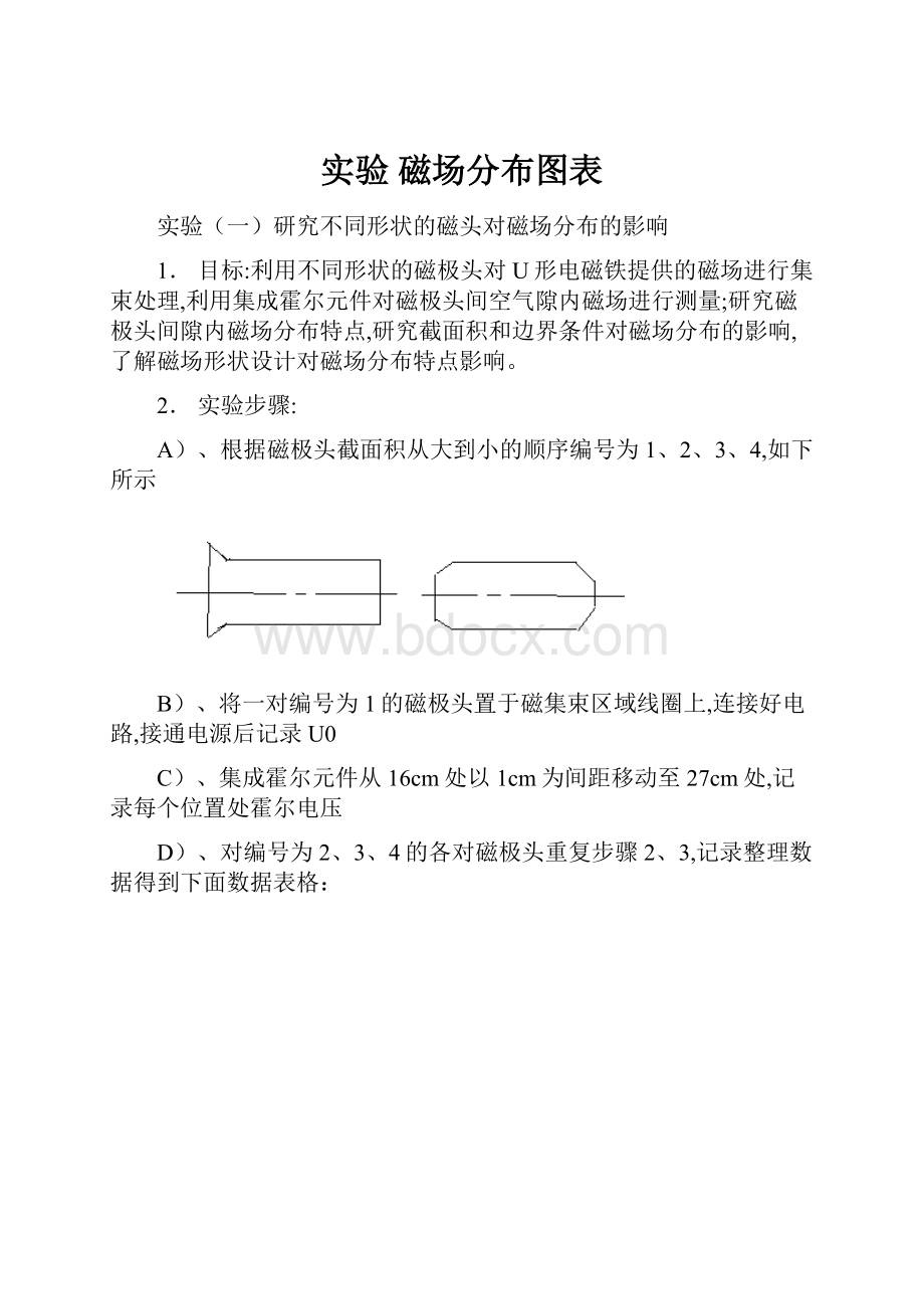 实验 磁场分布图表.docx