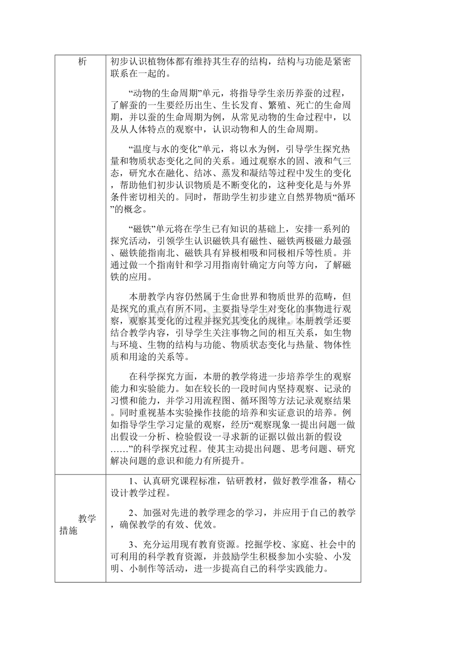 新教科版小学三年级科学下册教案 全册精品文档62页.docx_第3页