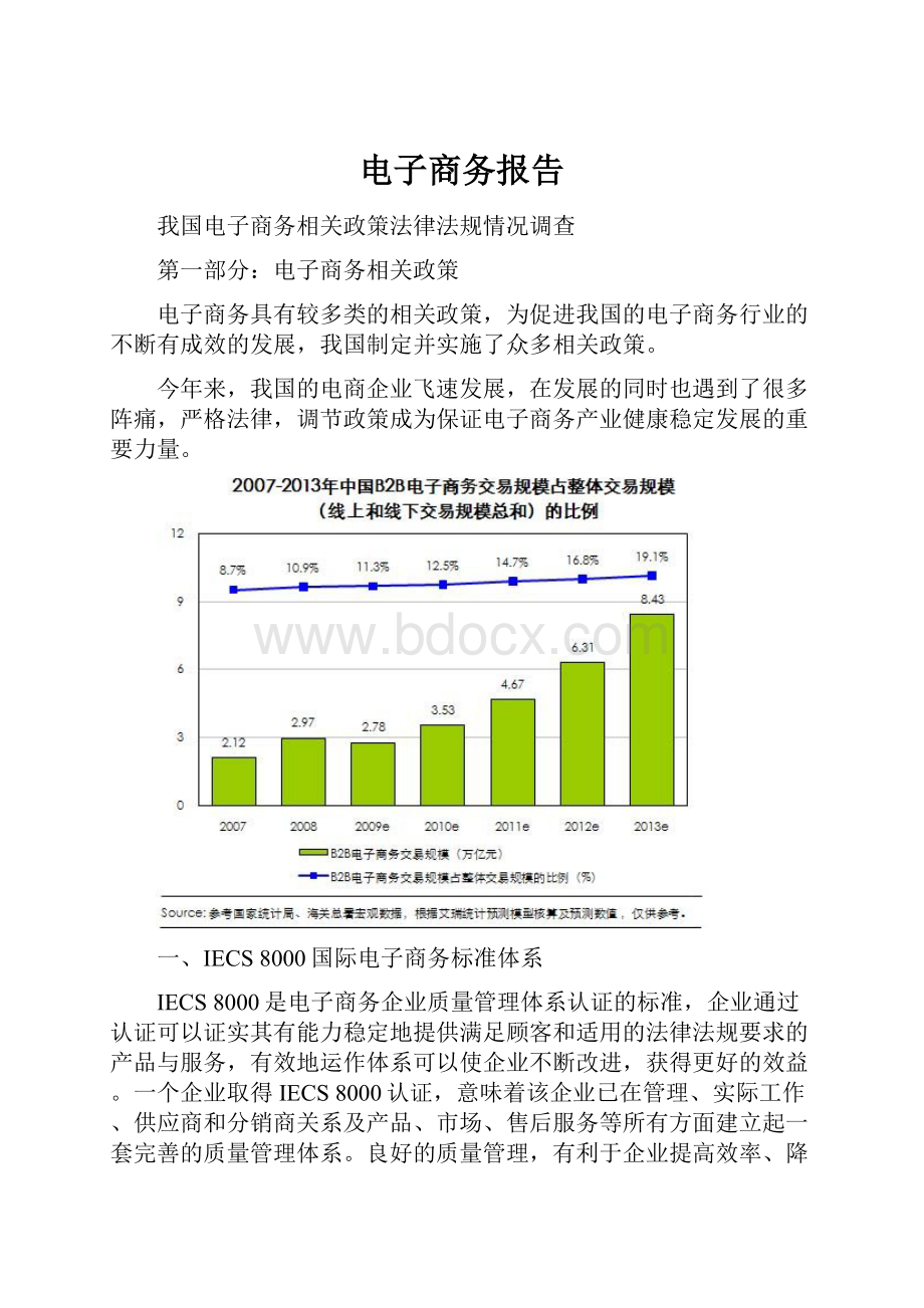 电子商务报告.docx