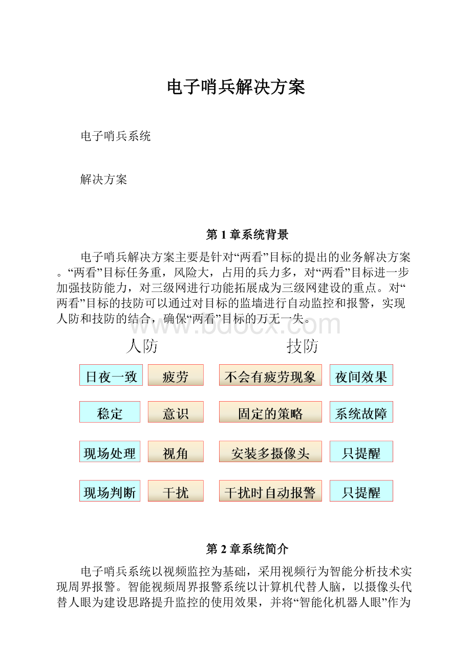 电子哨兵解决方案.docx