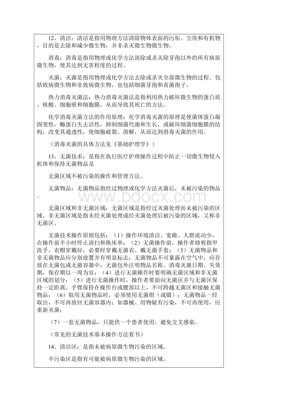 完整word版基础护理学的复习大总结推荐文档.docx_第3页