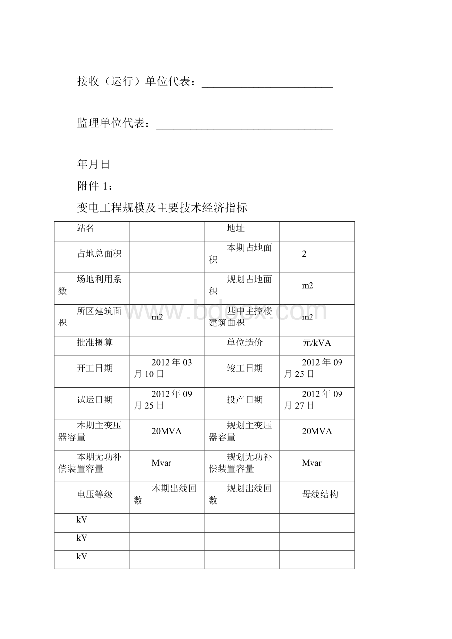 输变电工程竣工启动验收签证书.docx_第2页