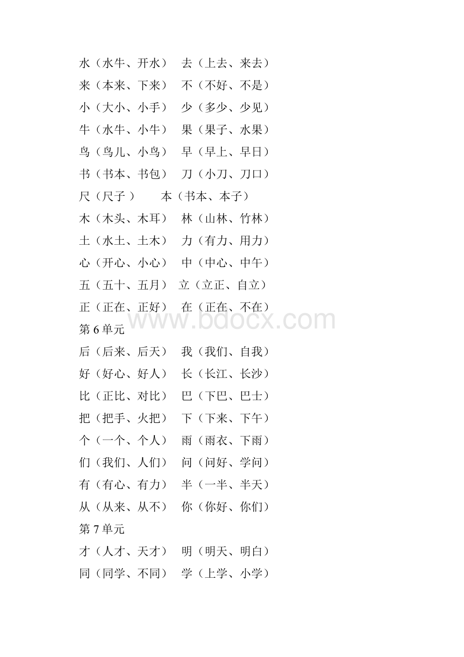 新部编版小学语文一年级上册知识点汇总大全.docx_第2页