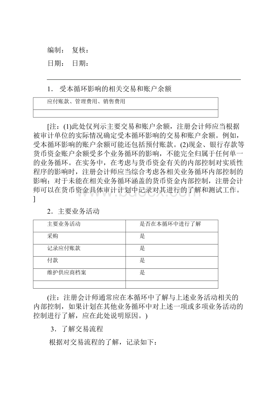 1采业务流程层面了解和评价内部控制购与付款循环.docx_第3页