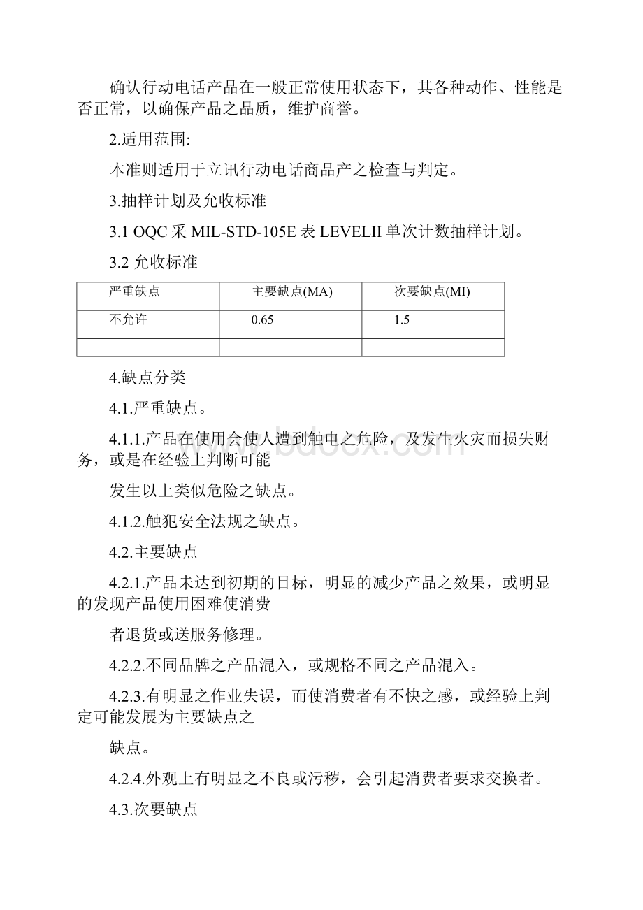 成品检验判定标准.docx_第2页