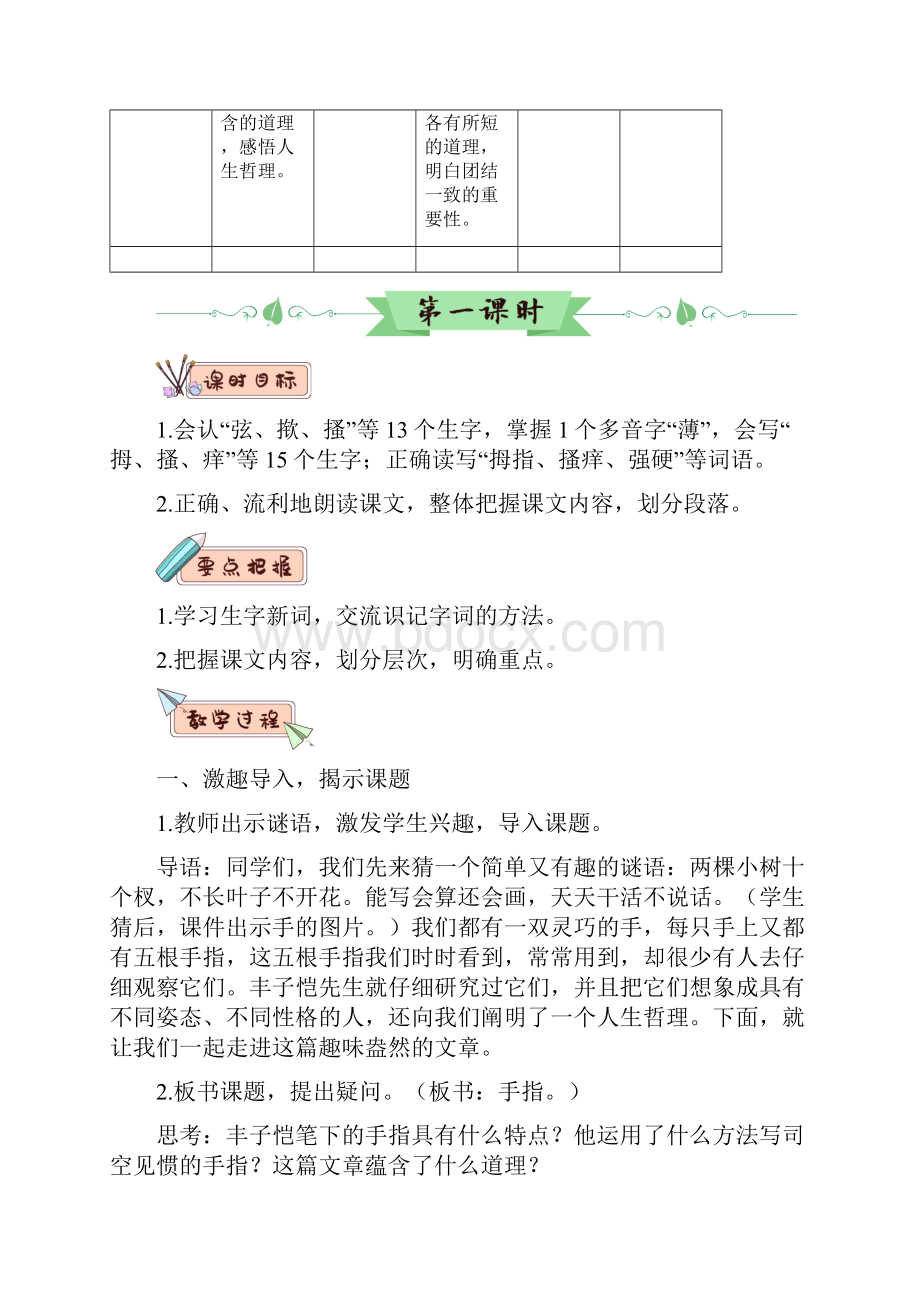 22 手指教案.docx_第2页