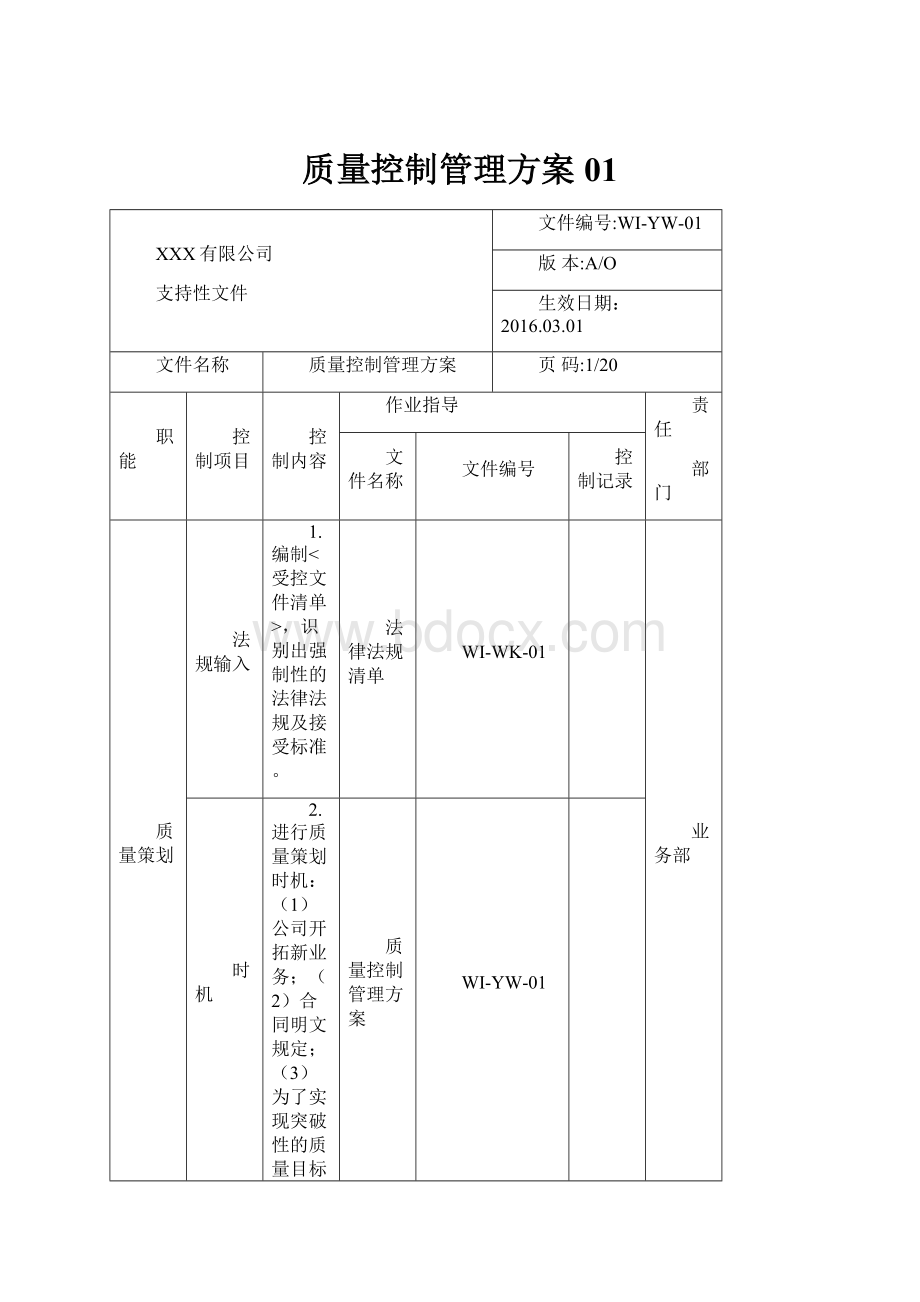 质量控制管理方案01.docx