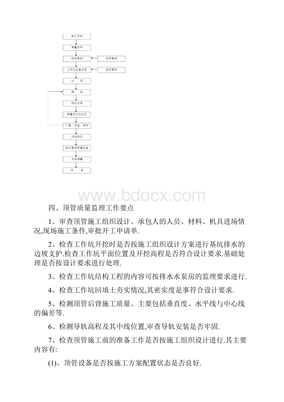 顶管工程监理实施细则包括施工流程详细.docx_第3页