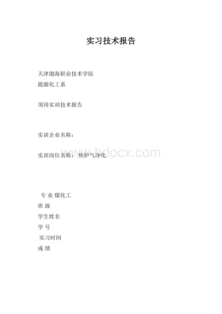 实习技术报告.docx