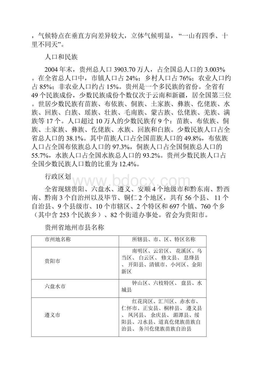 贵州省省情及试题库.docx_第2页