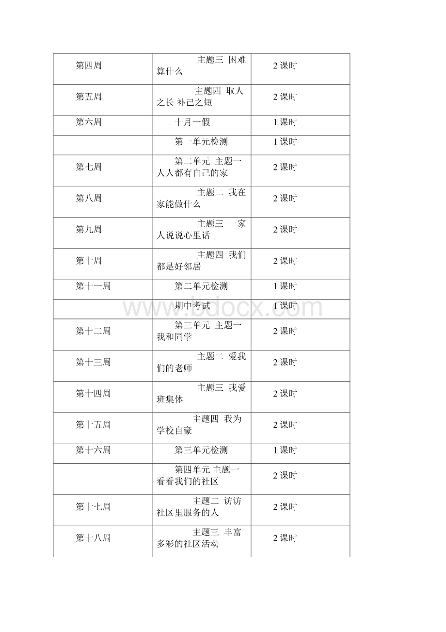 数学知识点首师大版品德与生活三年级上册全册教案总结.docx_第3页