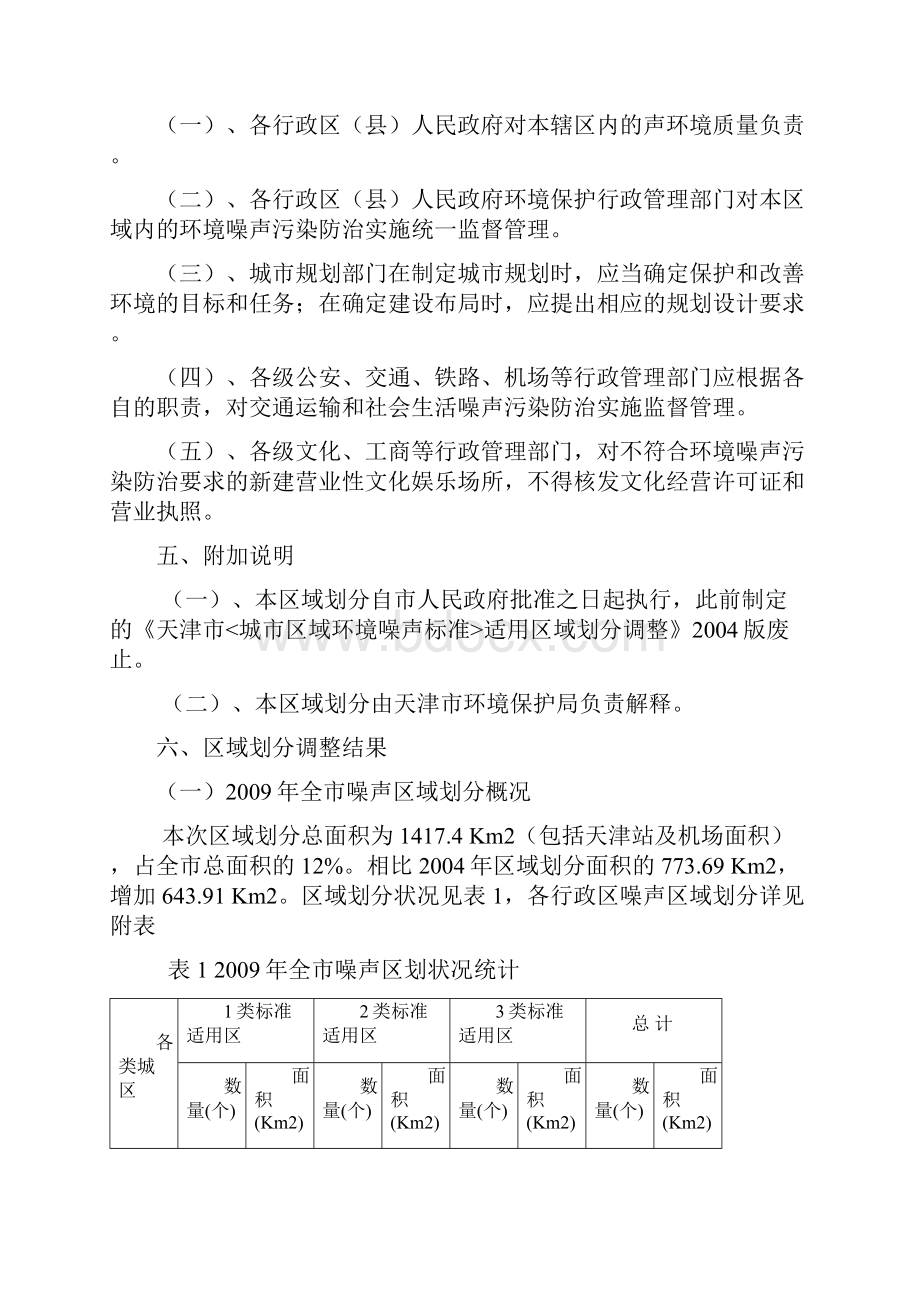 398号文天津市《声环境质量标准》适用区域划分调整.docx_第3页