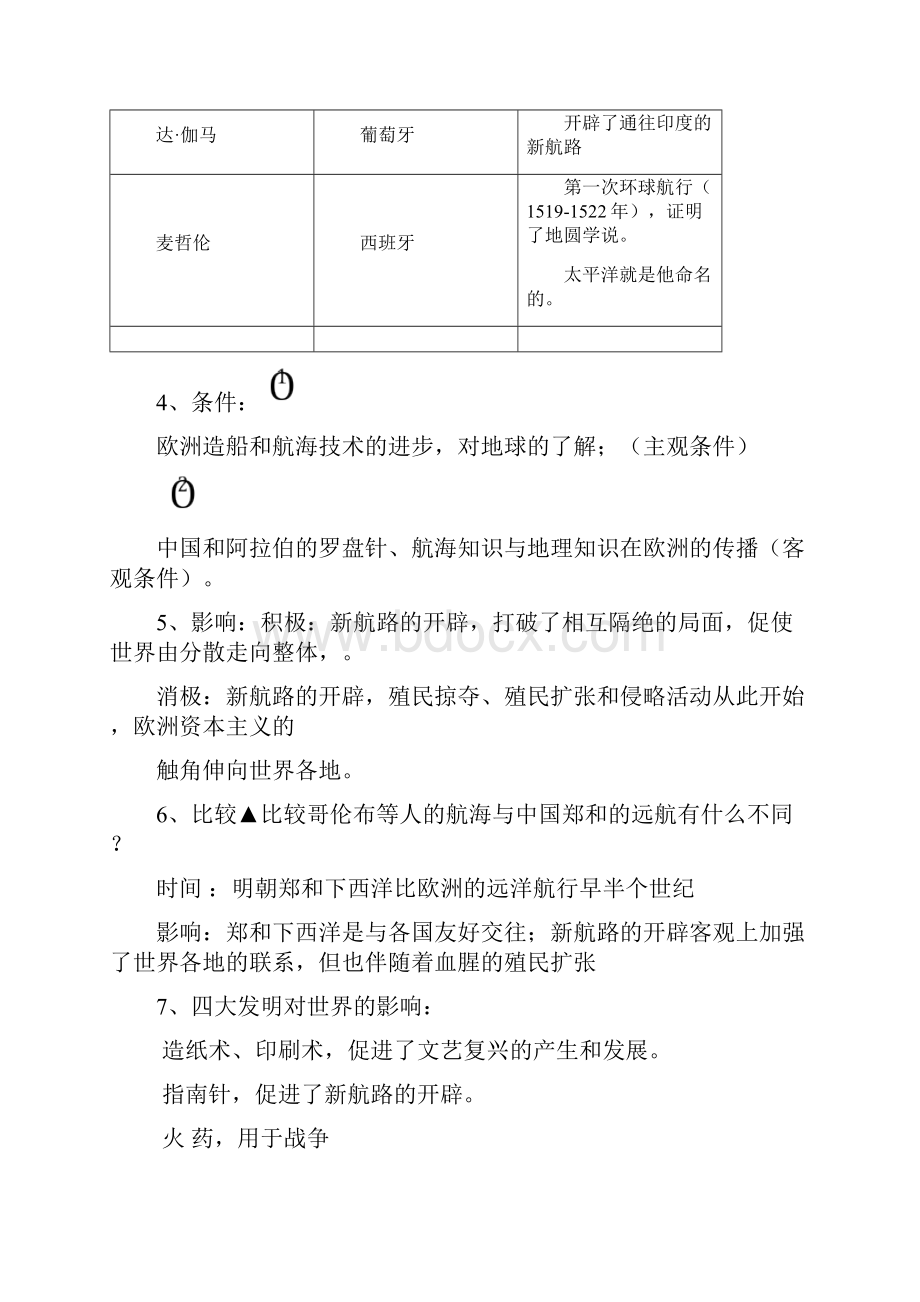 九年级上下册历史复习提纲北师大版考点.docx_第3页