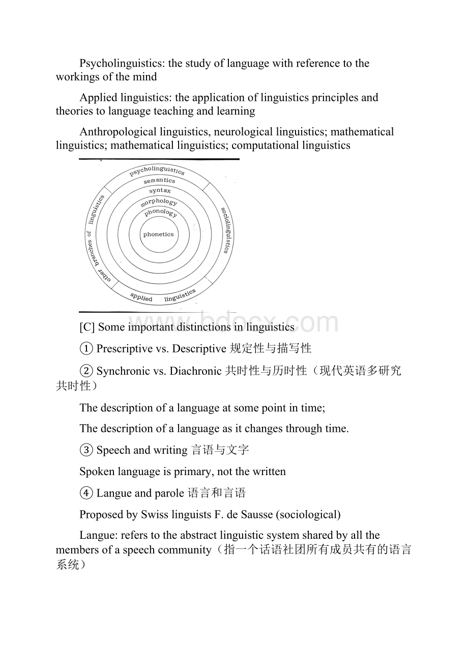 戴炜栋《简明语言学教程》配套笔记自己整理版.docx_第2页