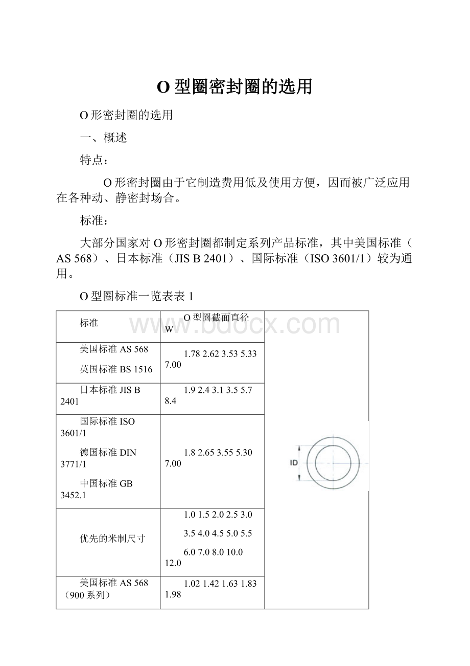 O型圈密封圈的选用.docx