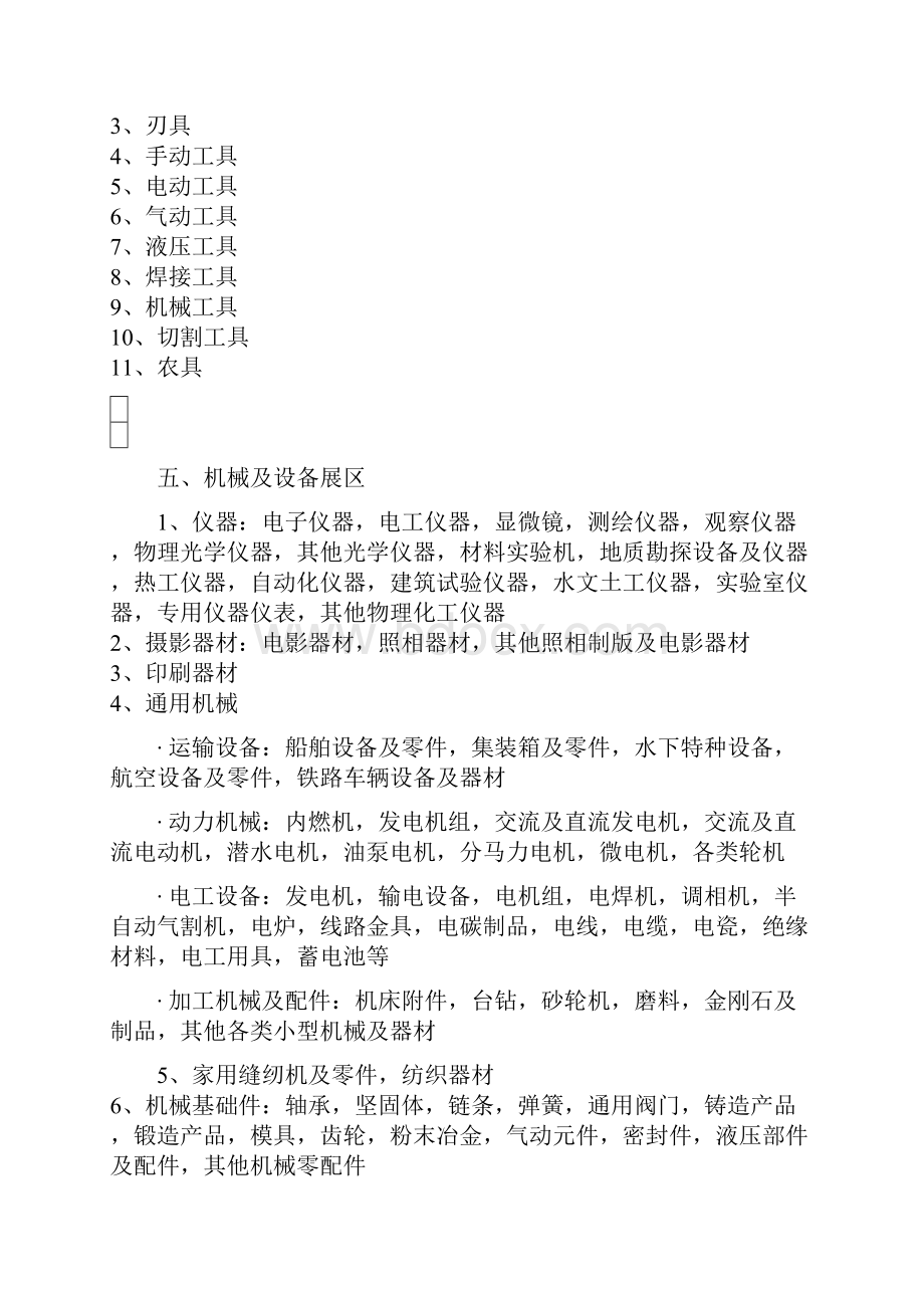 中国进出口商品交易会参展商品范围.docx_第3页