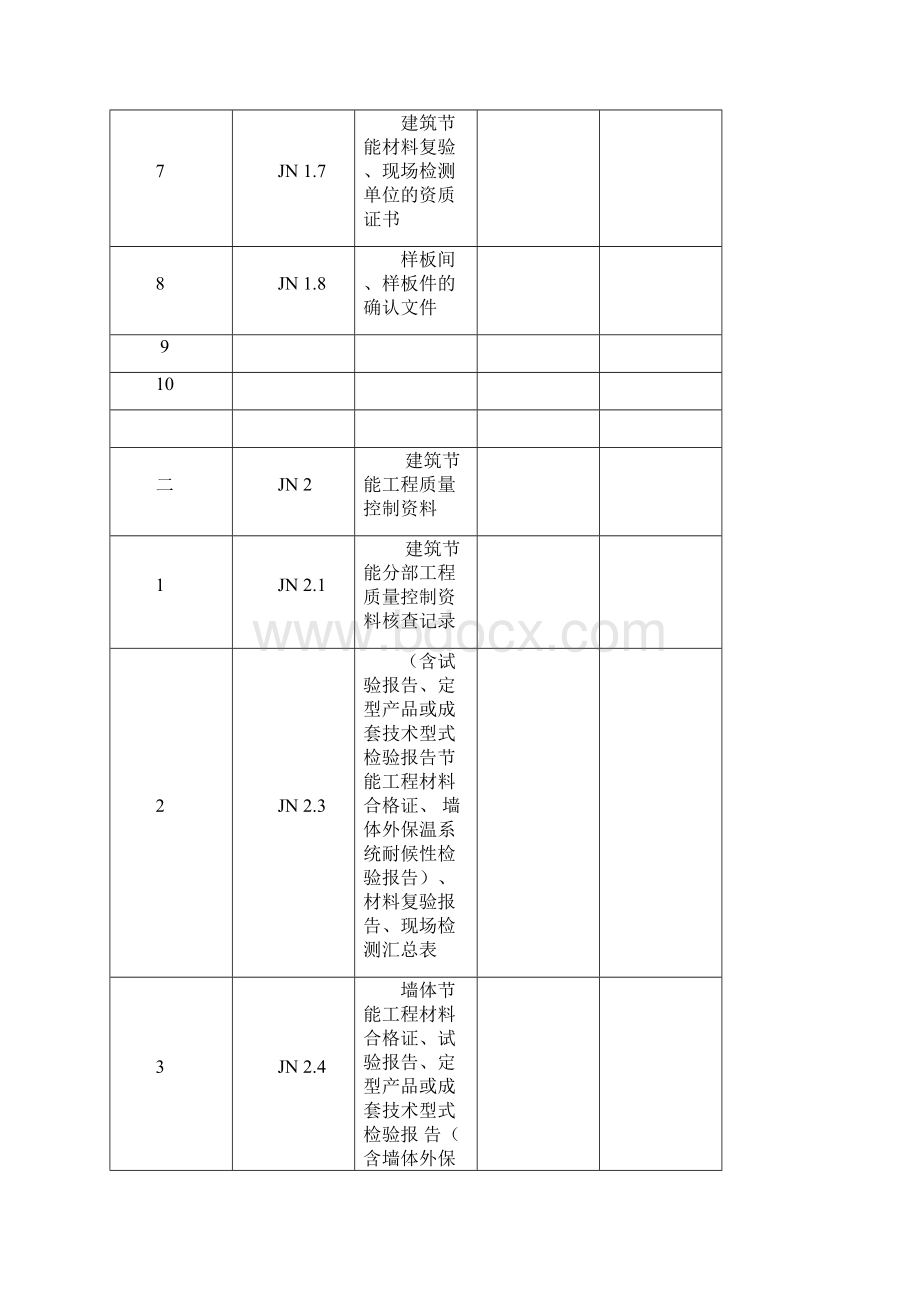 建筑节能工程施工质量验收资料1.docx_第2页