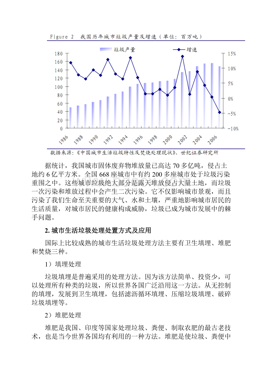 城市我国农村生活垃圾焚烧行业分析报告0627.docx_第2页