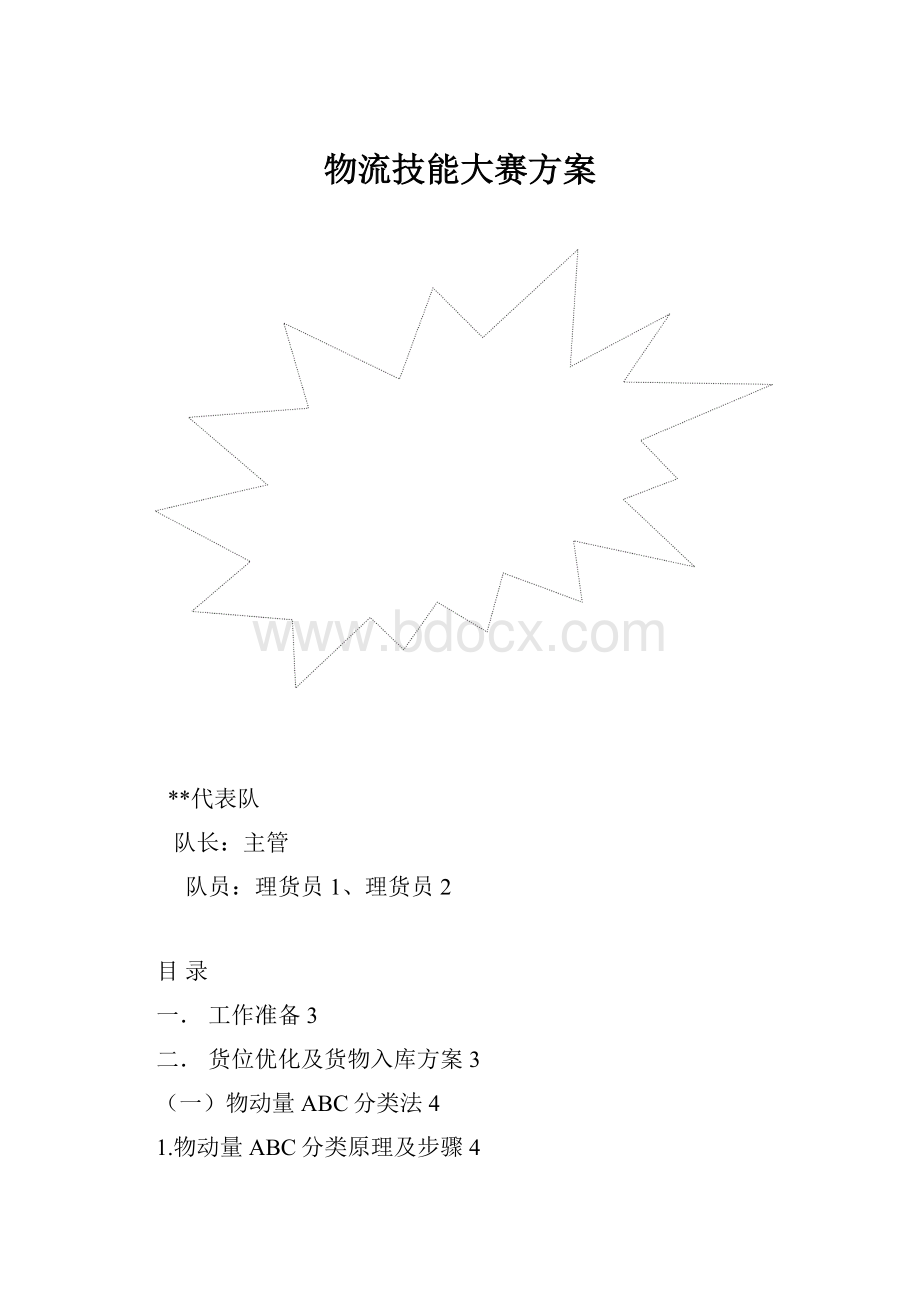 物流技能大赛方案.docx_第1页