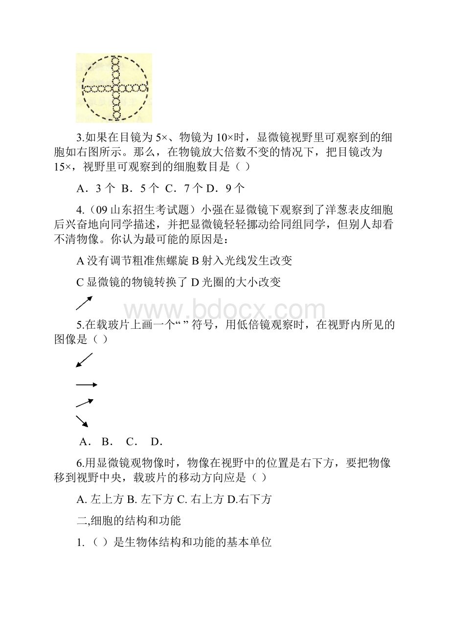 初一生物济南版七年级上册复习资料11.docx_第3页