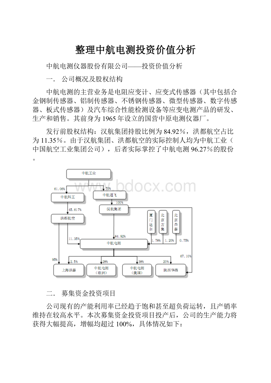 整理中航电测投资价值分析.docx_第1页