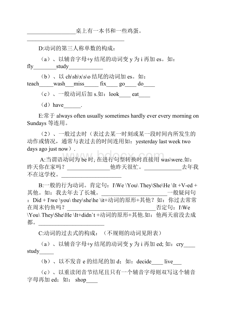 级英语语法复习七年级.docx_第2页