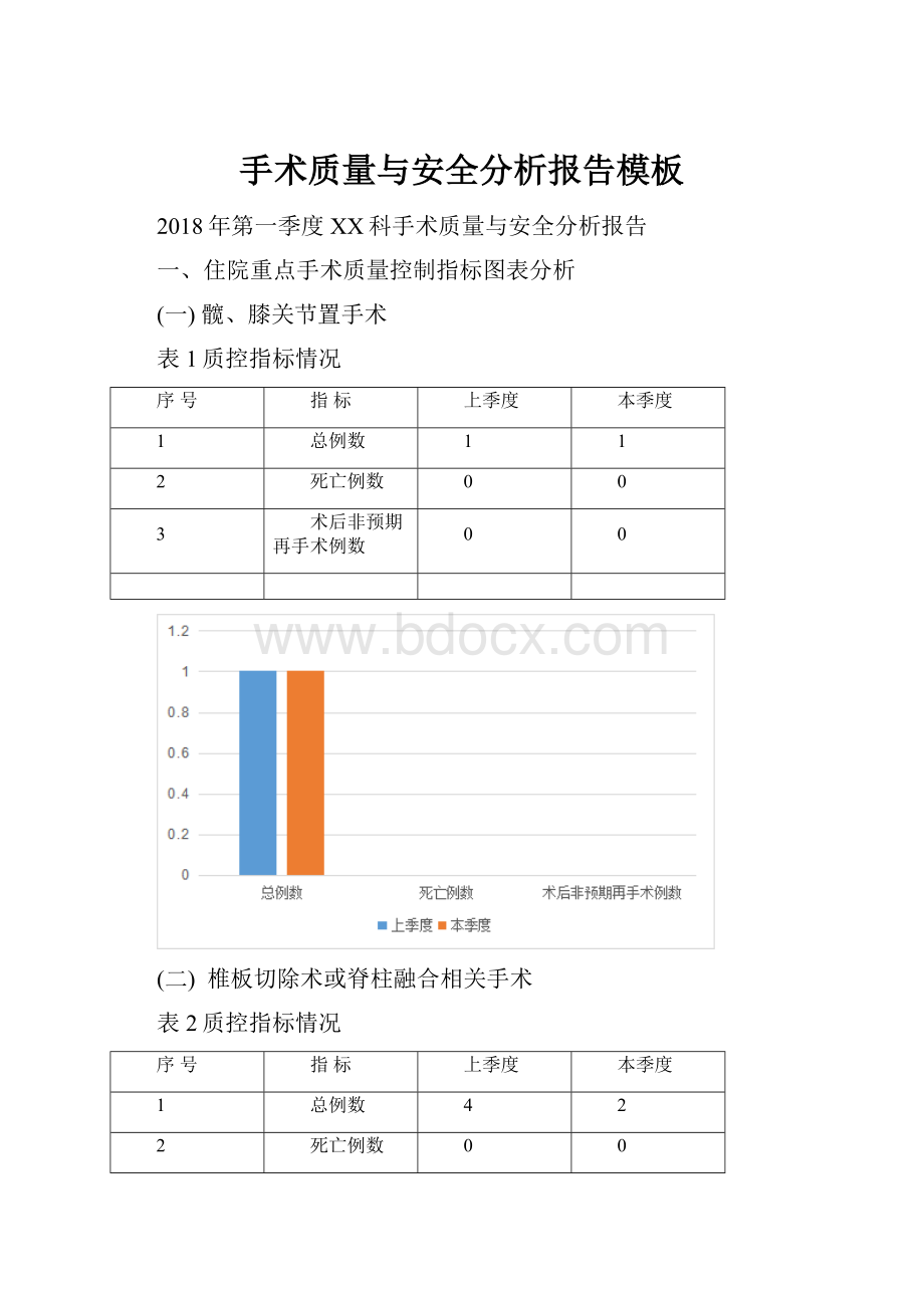 手术质量与安全分析报告模板.docx