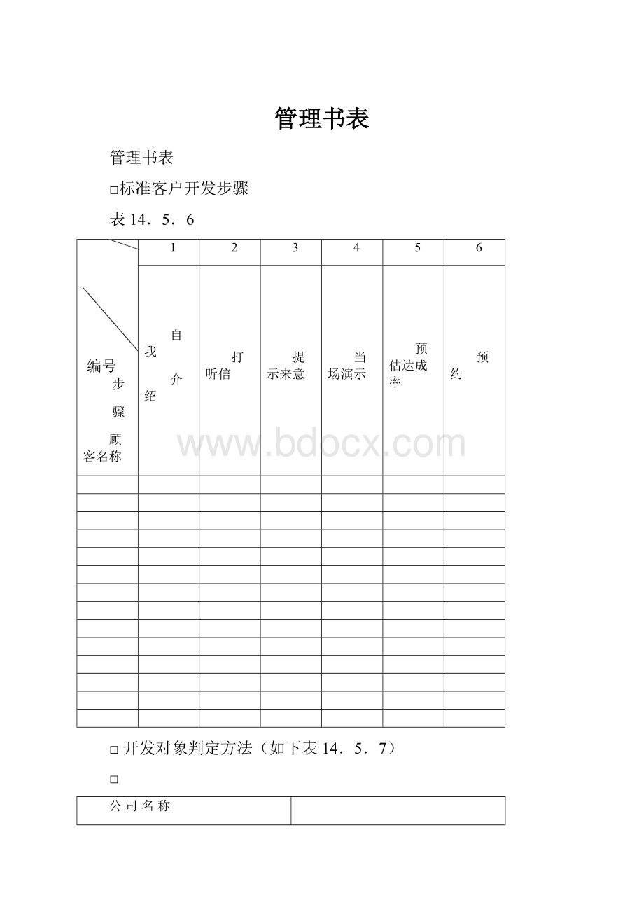 管理书表.docx