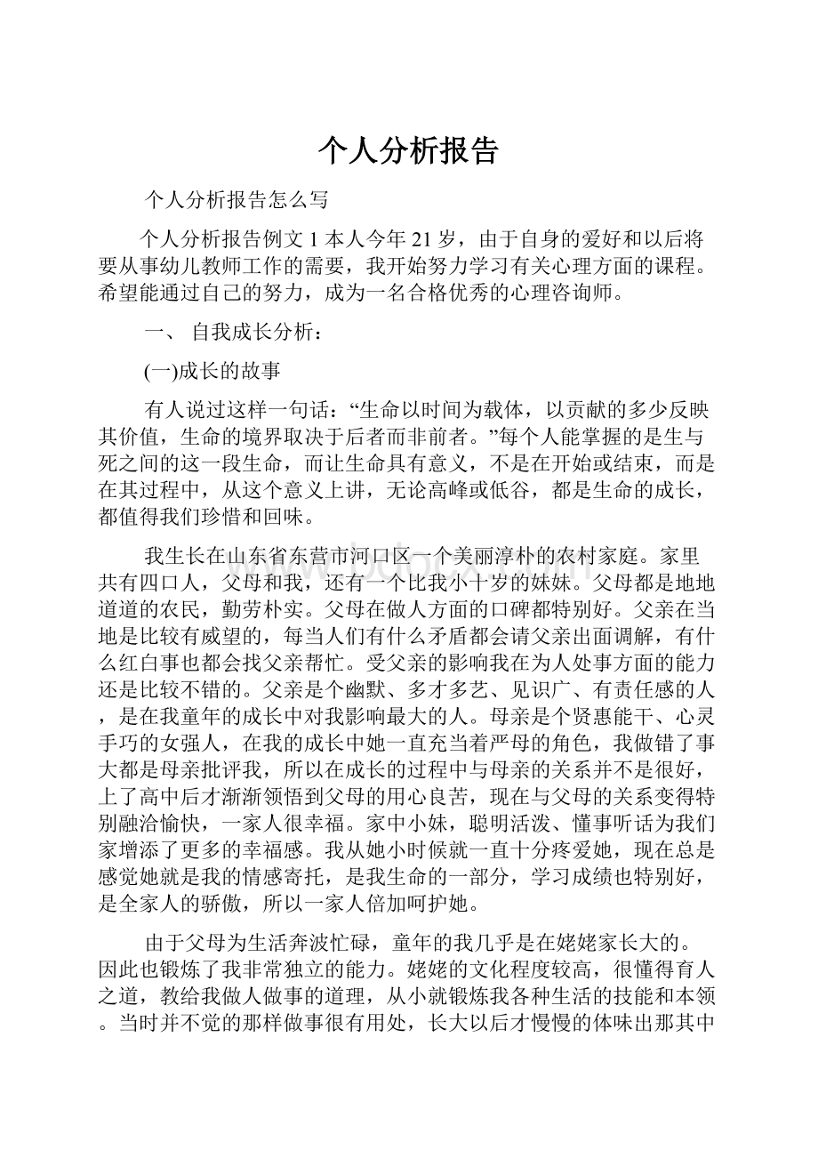 个人分析报告.docx