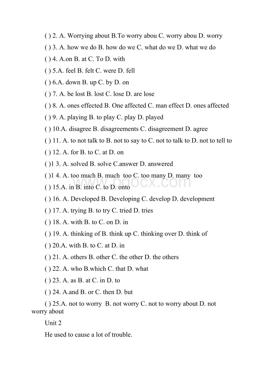 新目标九年级reading完形填空练习.docx_第2页