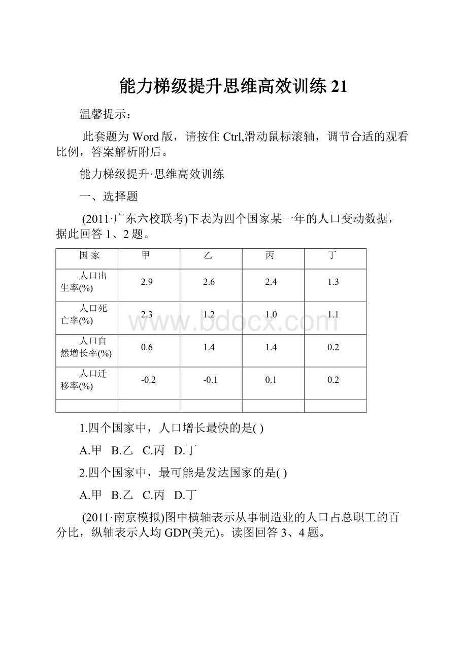 能力梯级提升思维高效训练21.docx_第1页