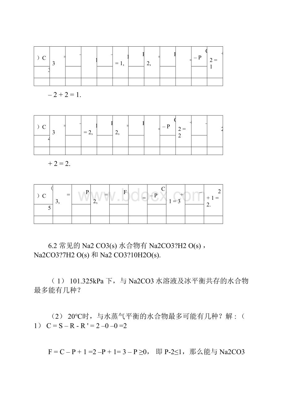 完整版物理化学课后习题第六章答案doc.docx_第2页