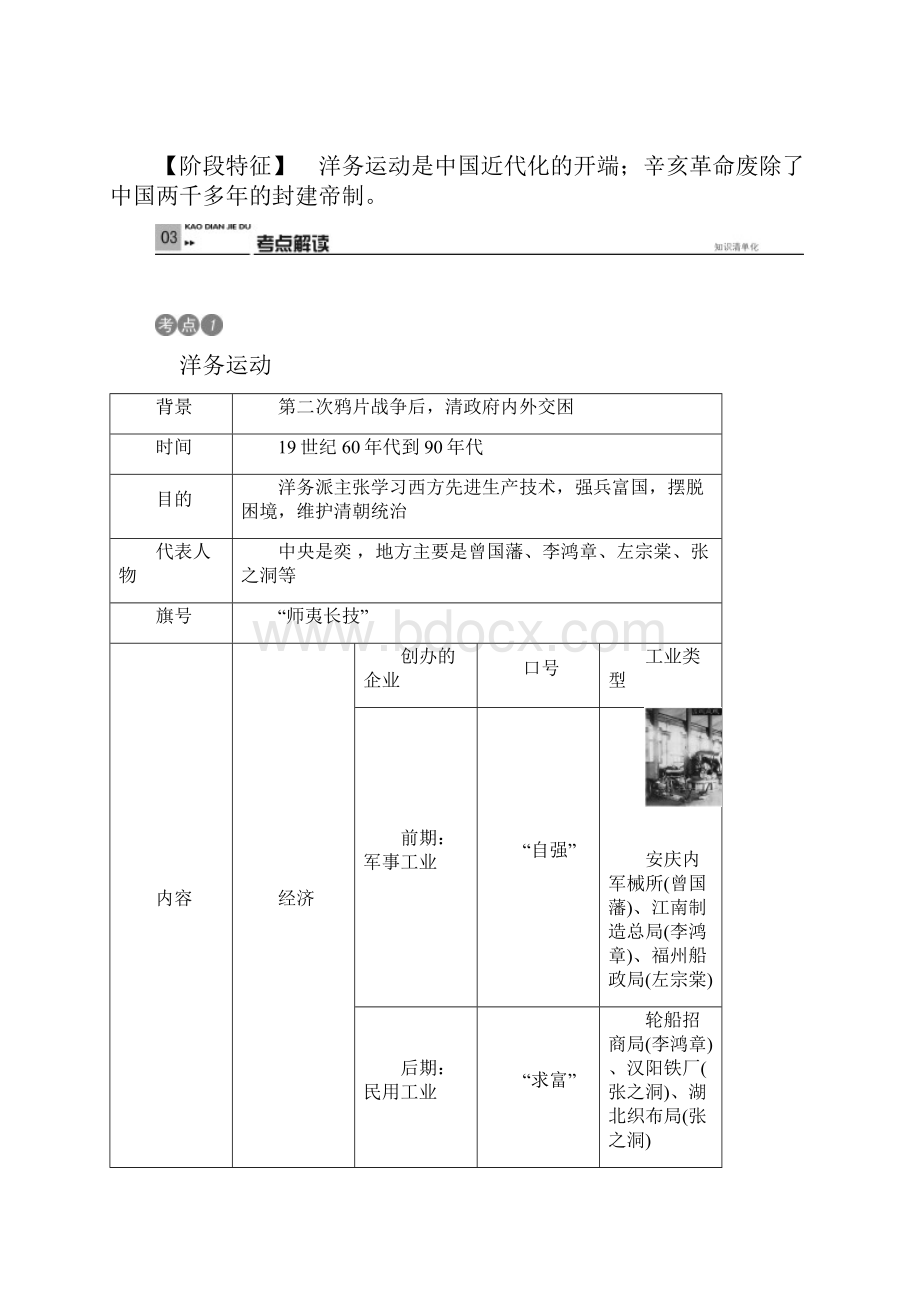 中考复习人教版八年级历史之中国近代史部分第二讲 近代化的起步.docx_第2页